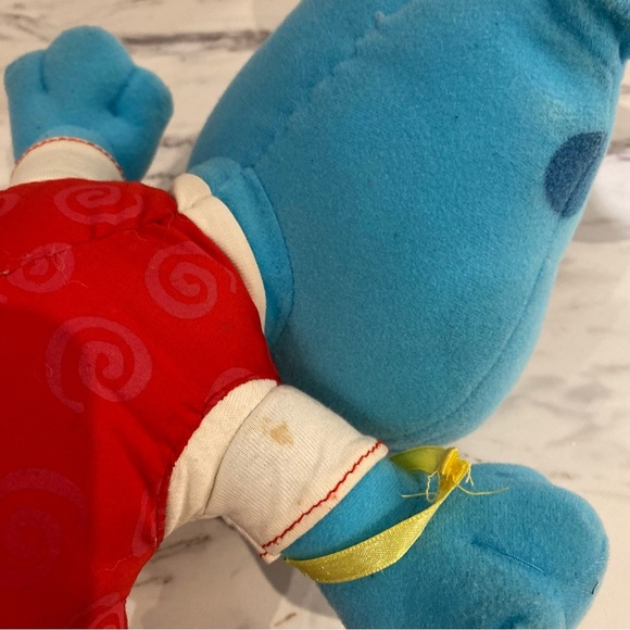 Vintage Fisher Price Blues Clues Blues All Ears interactive singing plush - Picture 11 of 14